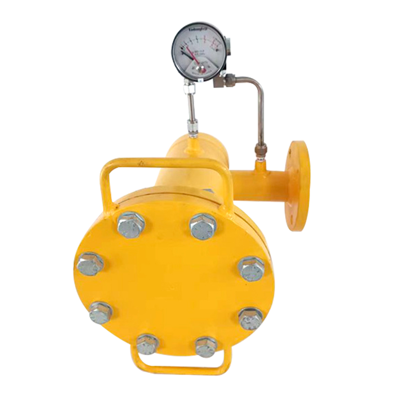 LPG/földgáz/üzemanyag -gázszűrő differenciális nyomásmérővel