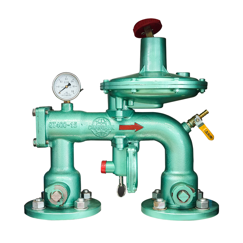 Földgáznyomás-szabályozó doboz, falra szerelt épületnyomás-szabályozó doboz