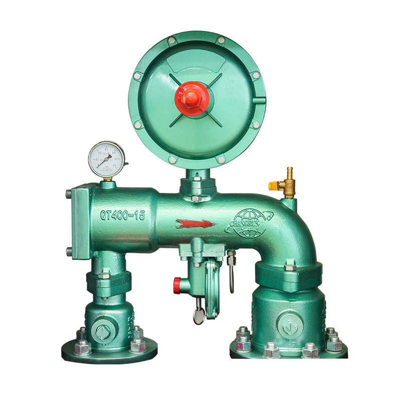 Földgáznyomás-szabályozó doboz, falra szerelt épületnyomás-szabályozó doboz